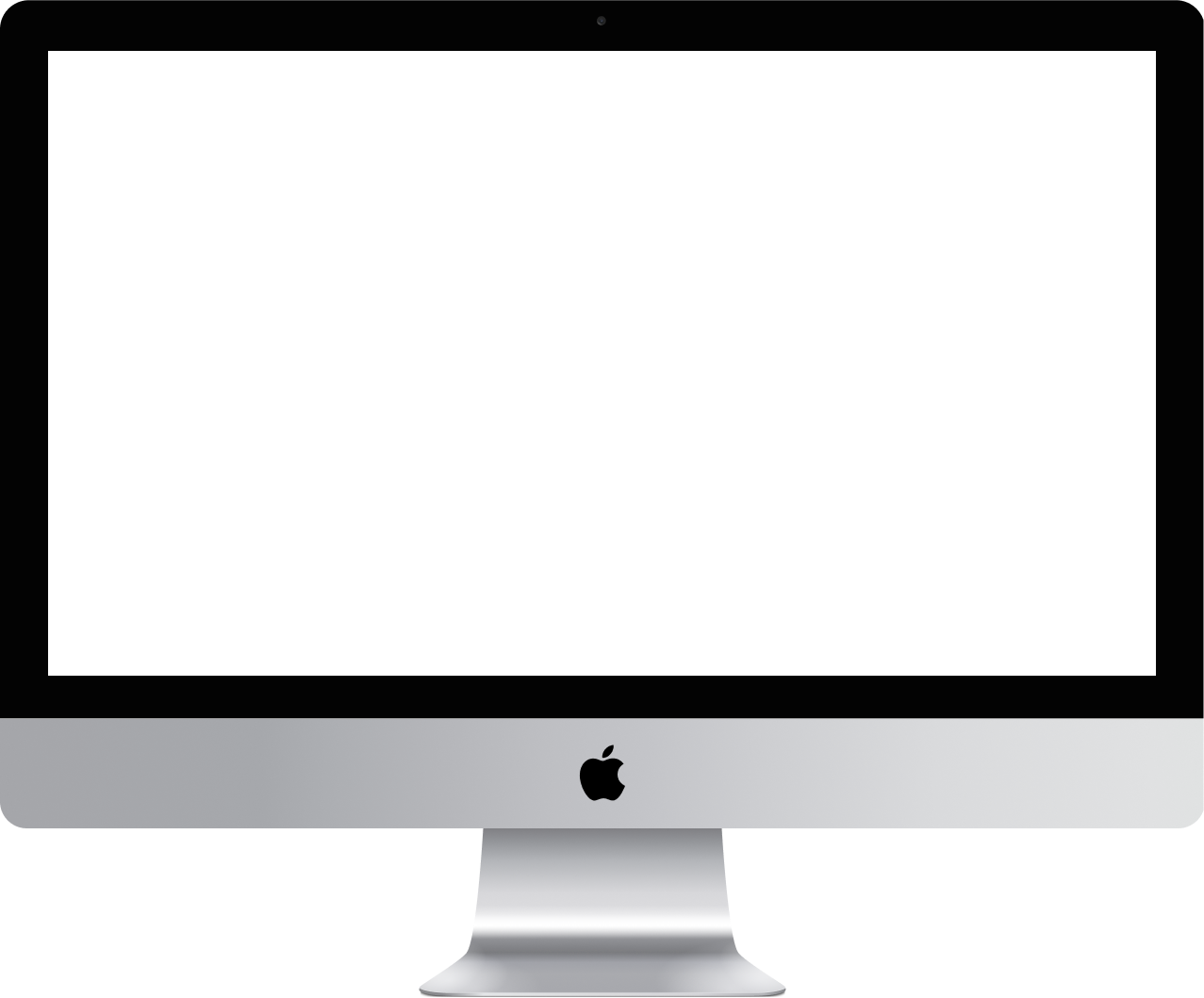 A mockup of a Mac computer monitor with a website displayed on it.